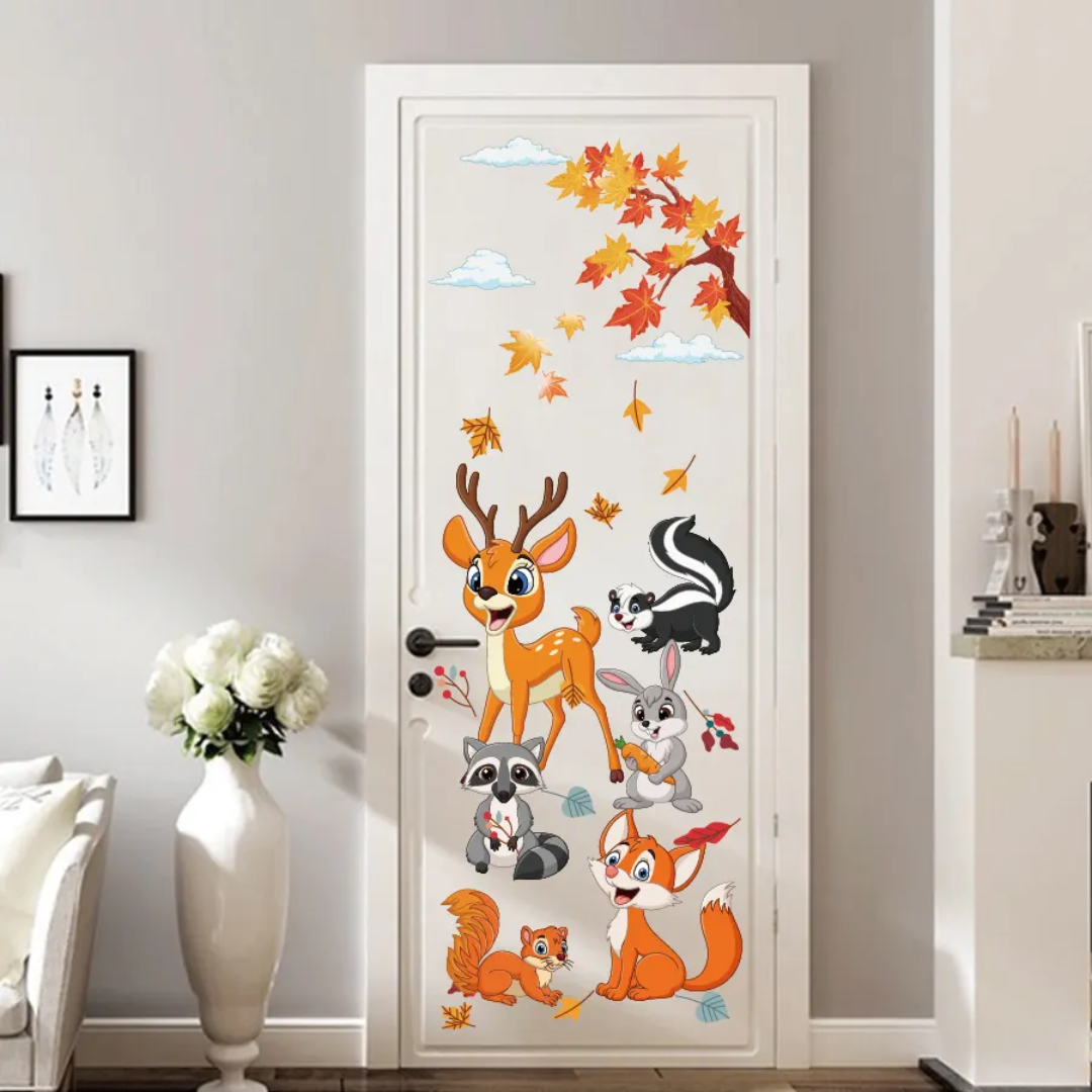 Forest Animals Nursery Wall Sticker