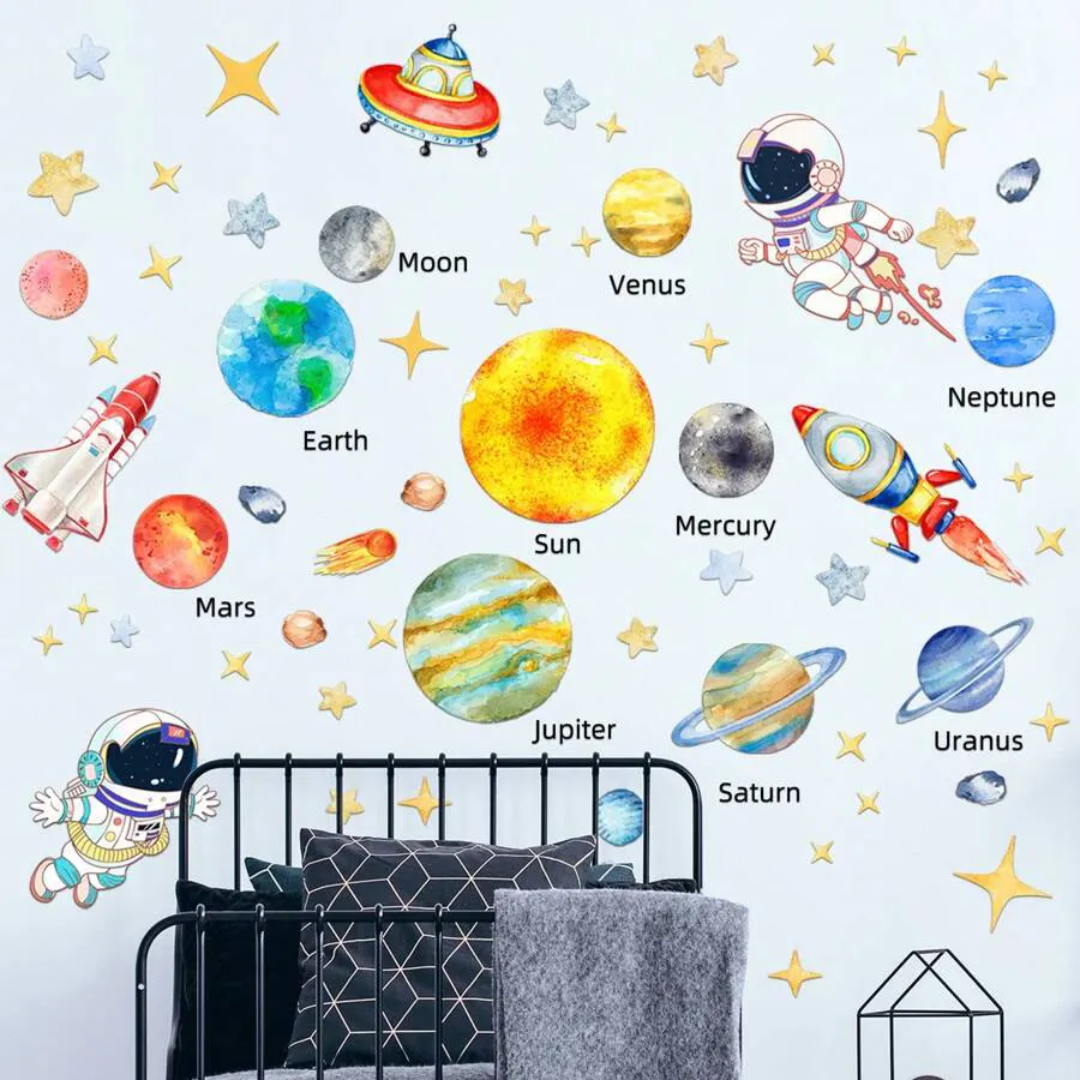 Solar System Nursery Wall Sticker
