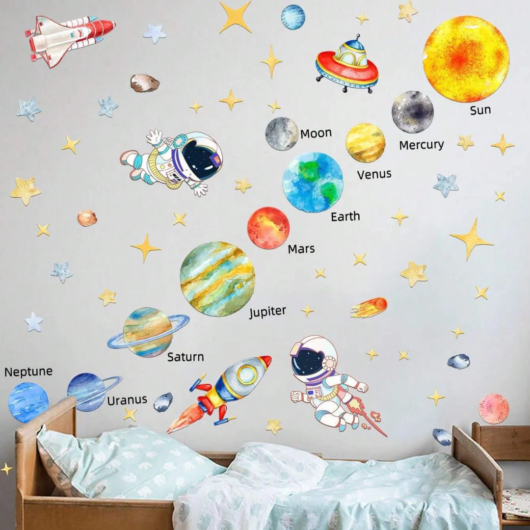 Solar System Nursery Wall Sticker