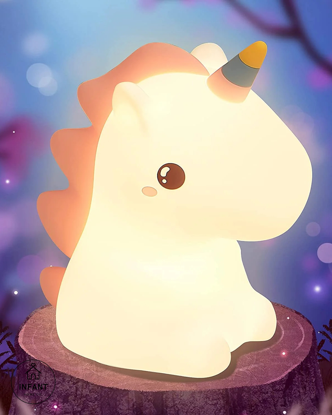 Glow Buddies - Squishy Unicorn Night Light