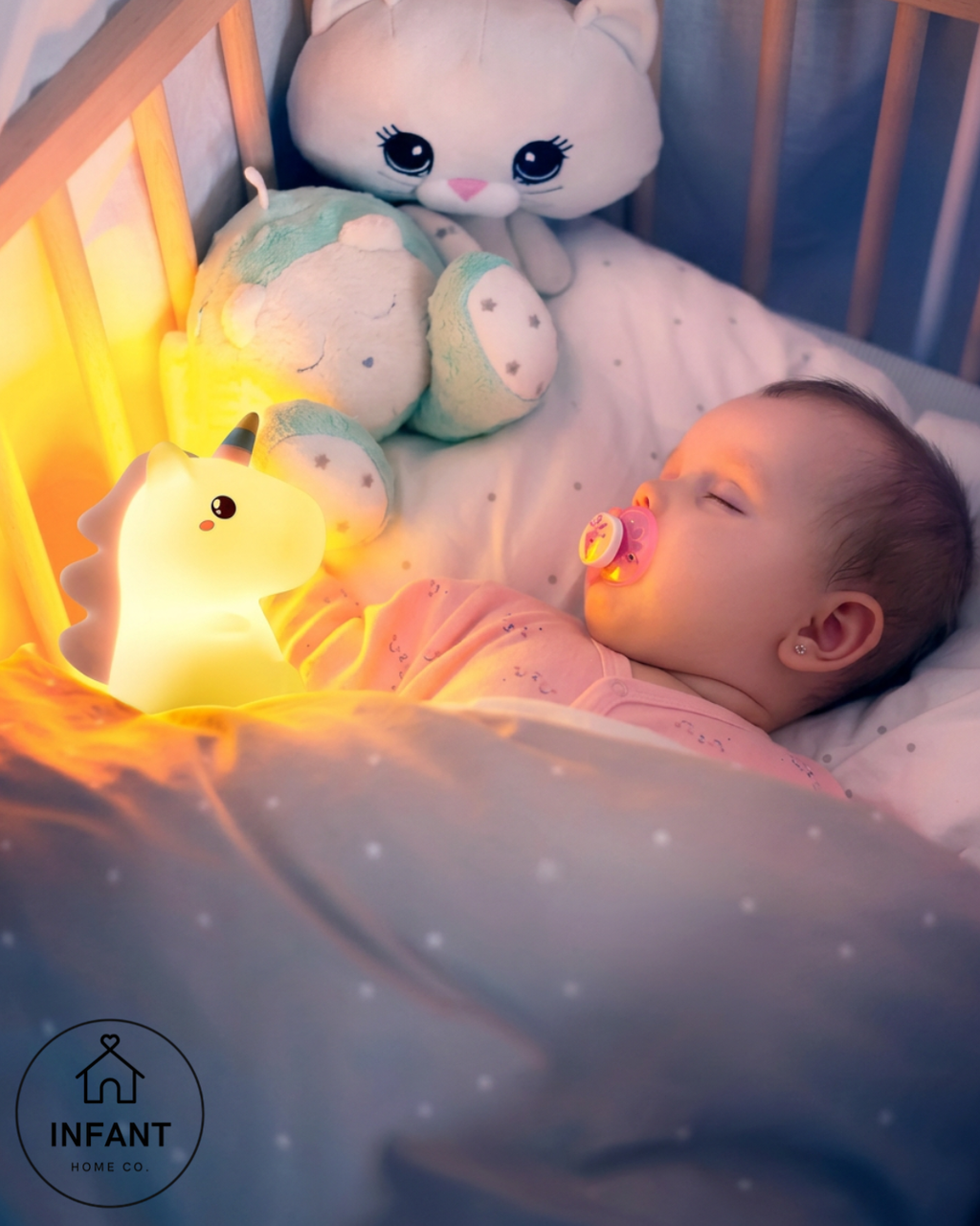 Glow Buddies - Squishy Unicorn Night Light