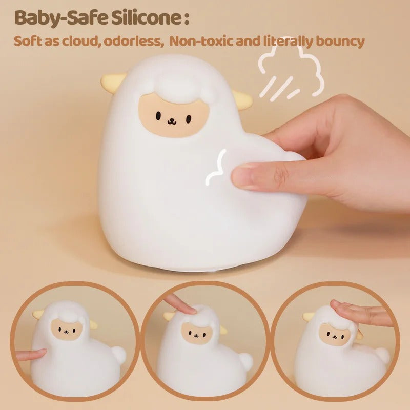 Glow Buddies - Squishy Alpaca Night Light