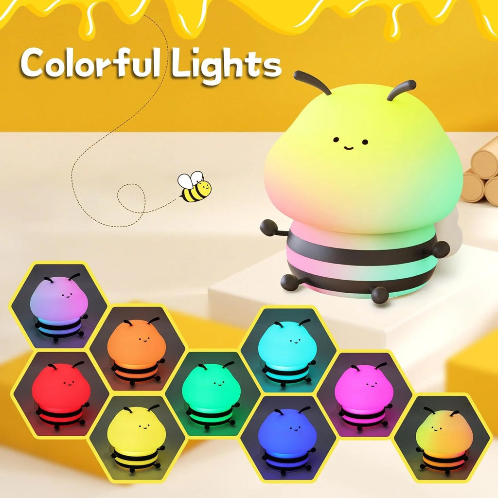 Glow Buddies - Squishy Bee Night Light