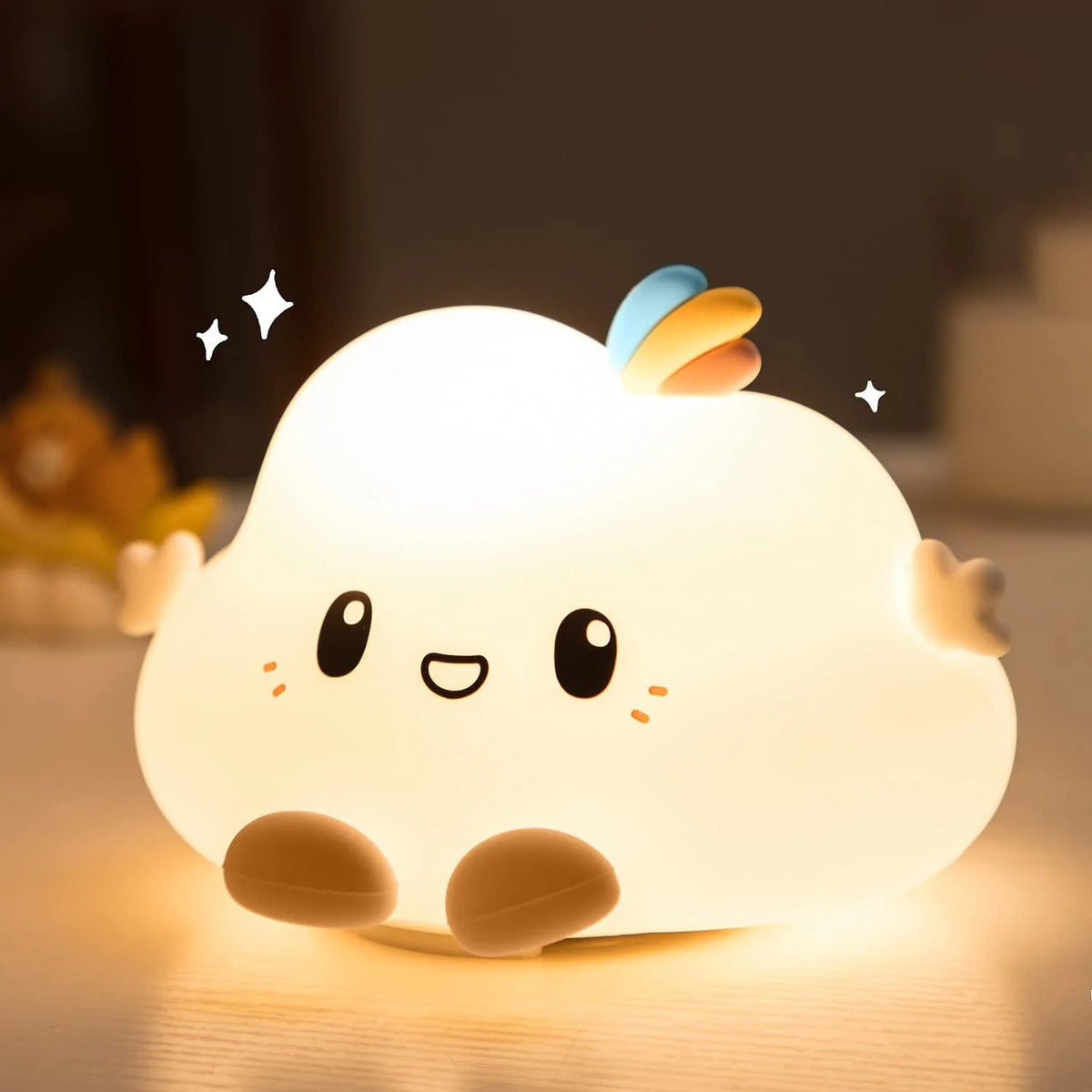 Glow Buddies - Squishy Little Cloud Night Light
