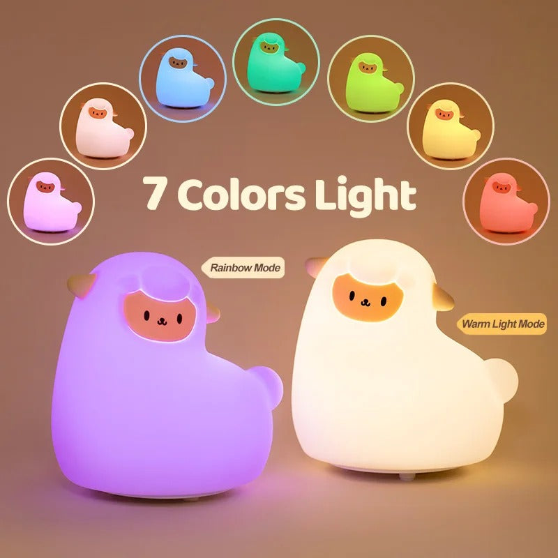 Glow Buddies - Squishy Alpaca Night Light