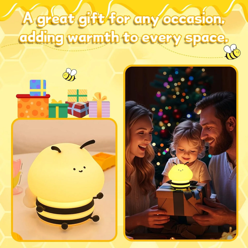 Glow Buddies - Squishy Bee Night Light