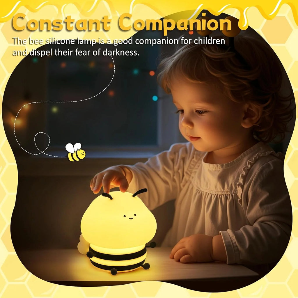 Glow Buddies - Squishy Bee Night Light