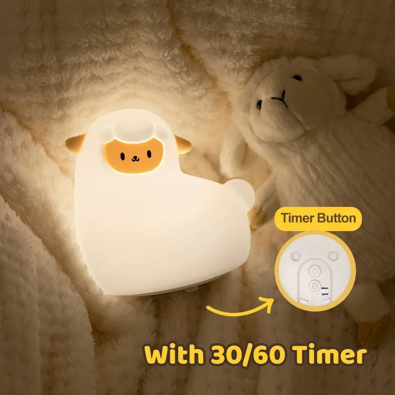 Glow Buddies - Squishy Alpaca Night Light